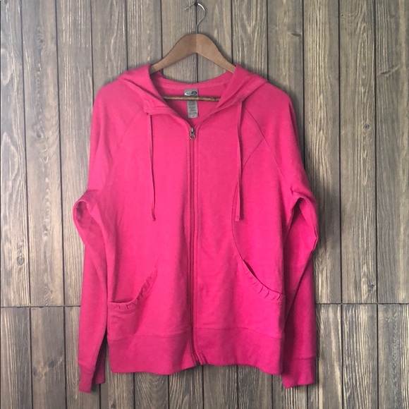 hot pink champion hoodie